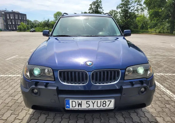 bmw x3 dolnośląskie BMW X3 cena 24500 przebieg: 194000, rok produkcji 2005 z Wilamowice